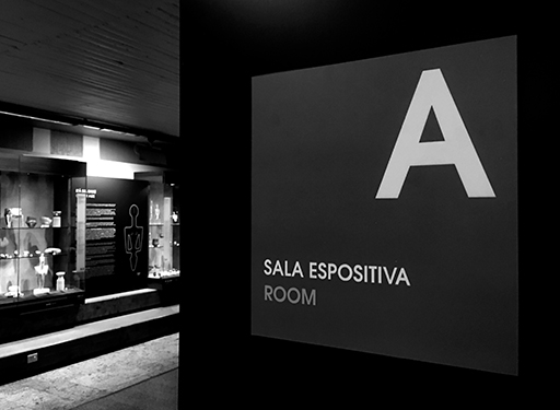 SEGNALETICA INTERNI MUSEO ARCH. NAZIONALE DI CAGLIARI