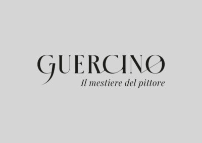 GUERCINO. IL MESTIERE DEL PITTORE – LOGO